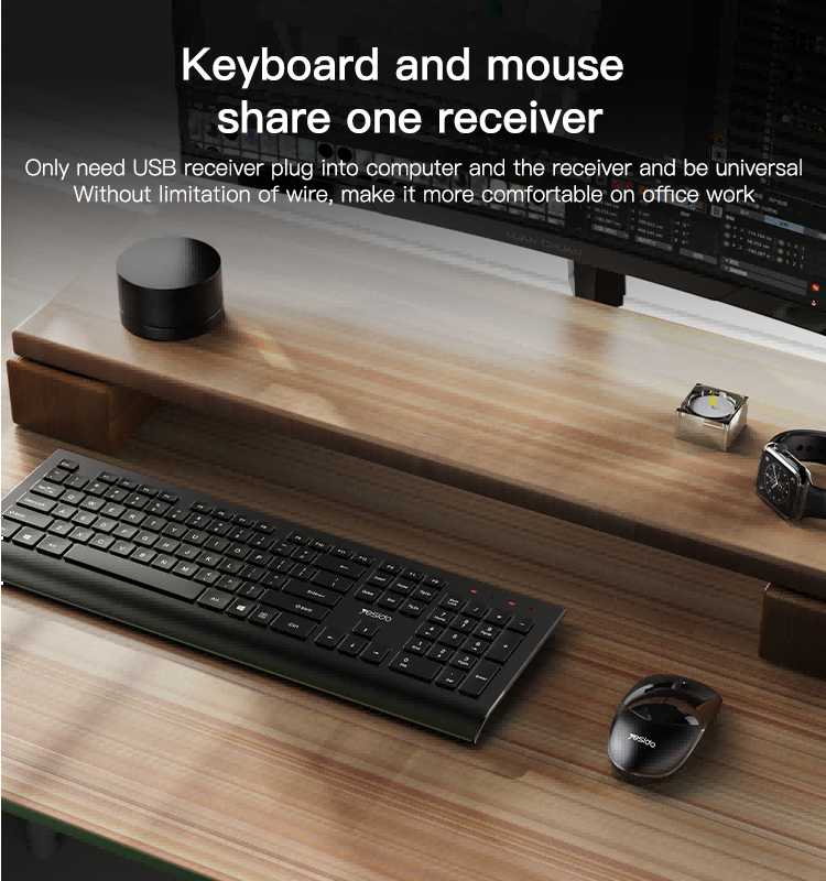 Wireless Keyboard And Mouse Set 2