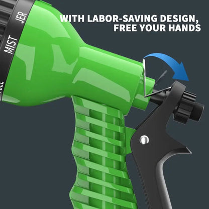 Garden Pipe Hose with Spray Gun set Scrollcart Qatar 