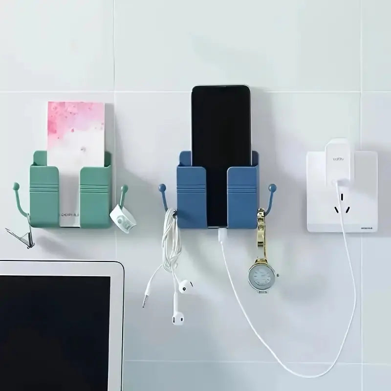 4pcs Wall-Mounted Phone Holder Set Scrollcart Qatar