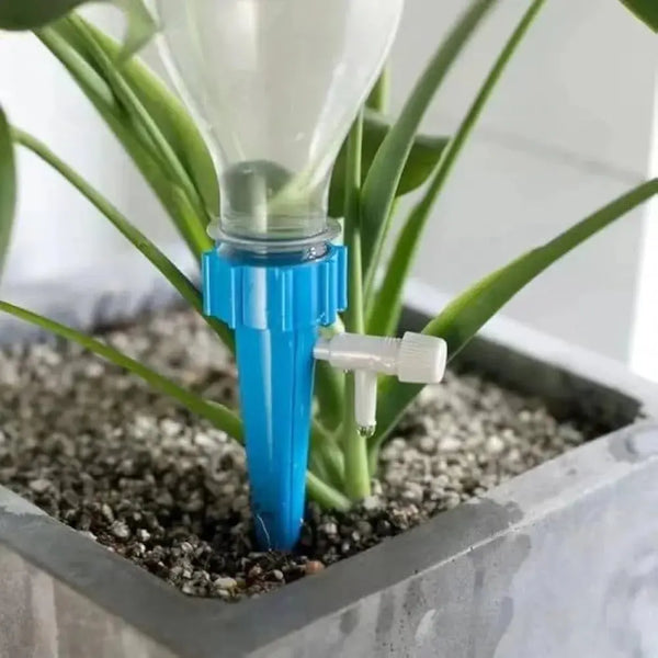 10 Pcs Automatic Plants Water System With Adjustable Control - Garden tool Scrollcart Qatar 