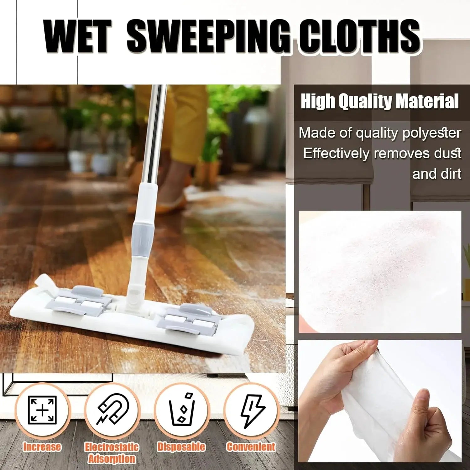 10-Pcs Single-Use Microfiber Cleaning Cloths Doha Qatar