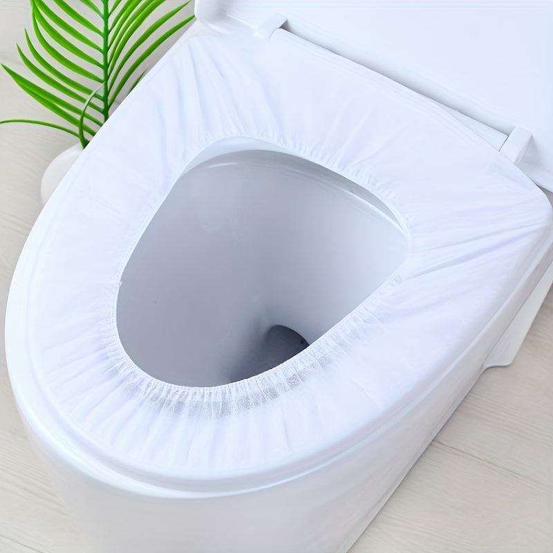 10pcs Disposable Toilet Seat Covers: Essential for Travel - Qatar 5