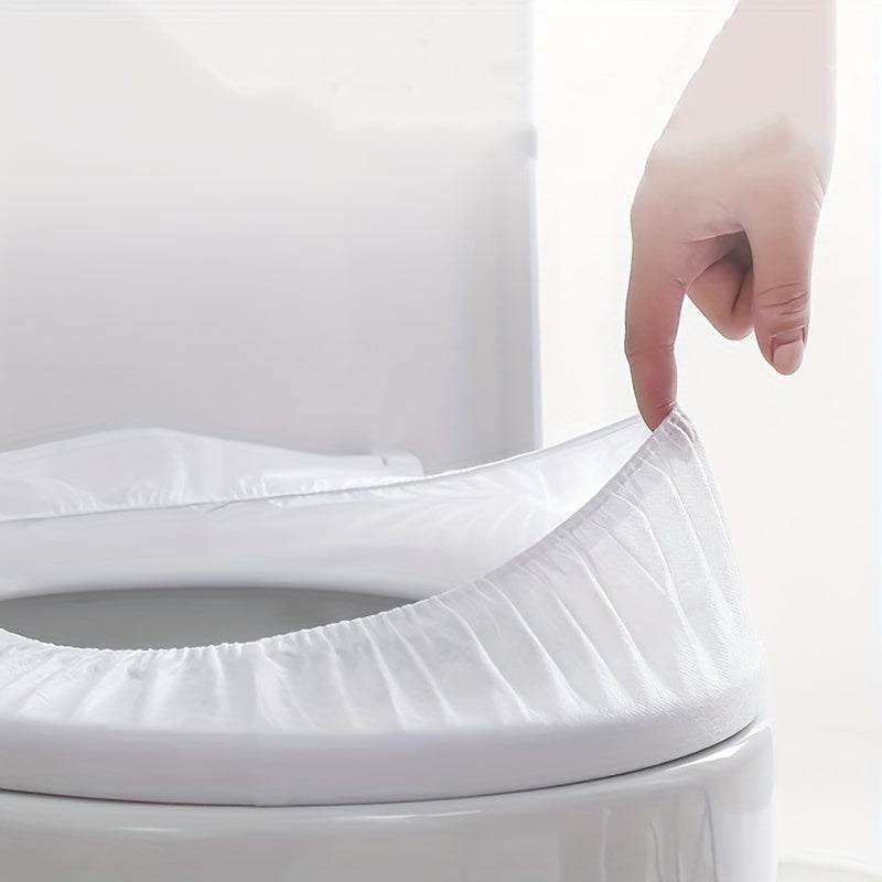 10pcs Disposable Toilet Seat Covers: Essential for Travel - Qatar 4