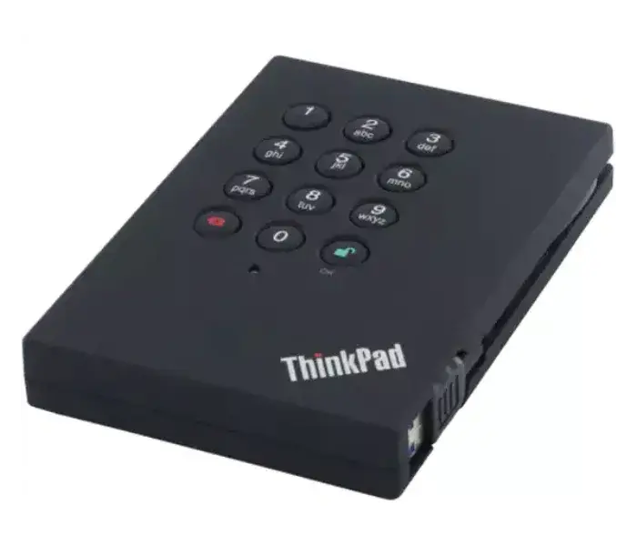 Hard Drive - Lenovo ThinkPad USB 3.0 Portable Secure 1 TB Hard Drive - Scrollcart Qatar