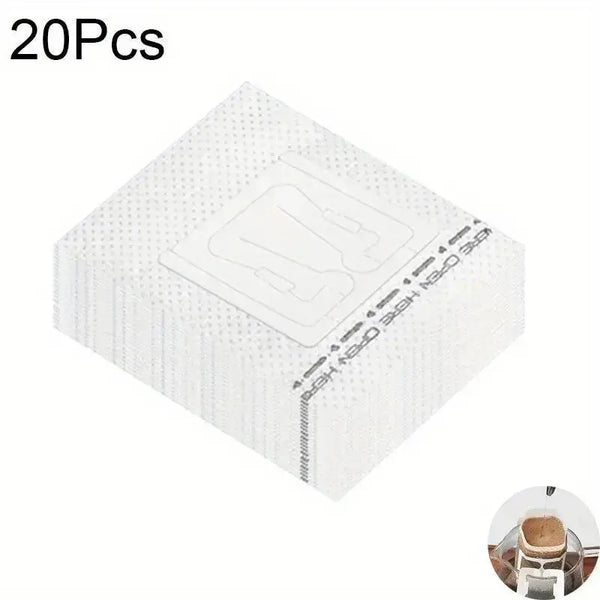 Disposable Coffee Filter Paper Bags with Handles Scrollcart Qatar