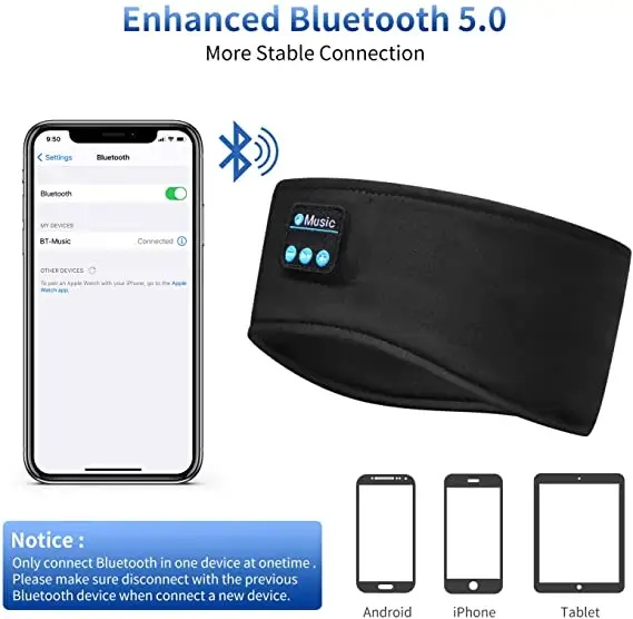 Head band - Sleeping Wireless Eye Mask Headset