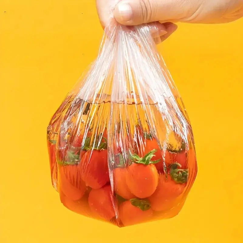 Disposable Plastic Food Wrap Covers -100 pcs temu
