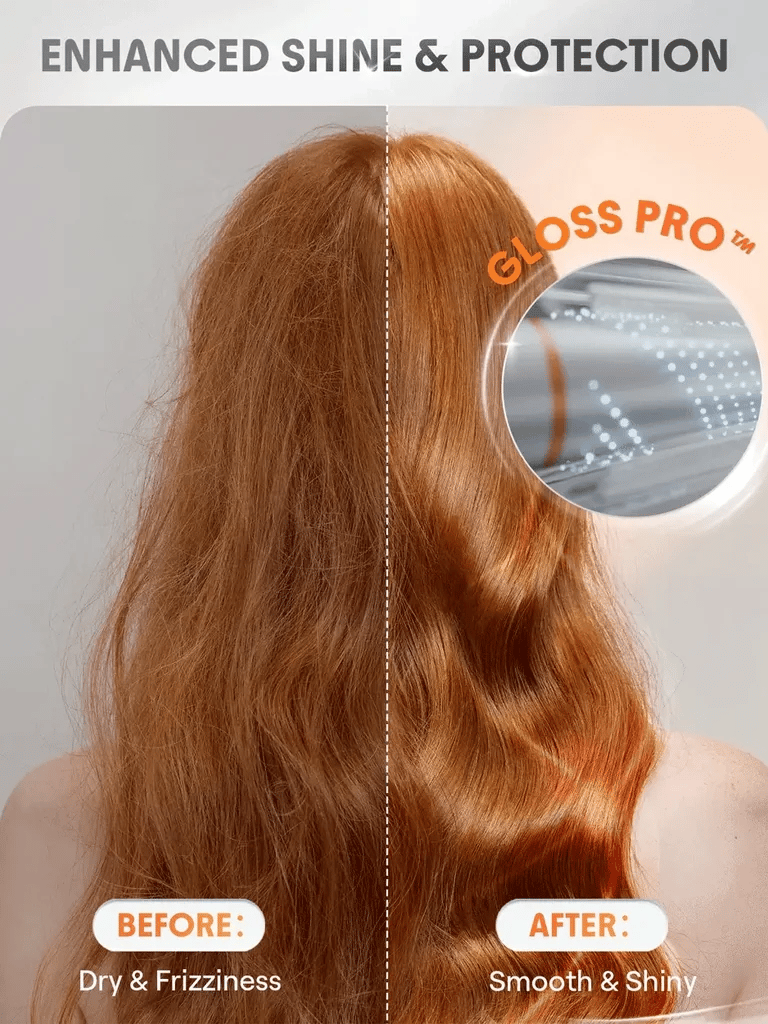 Sheglam Smart Hair Curler – Fast Heating Automatic Curling Iron with GlossPro™ Ceramic Coating Marhaba international 