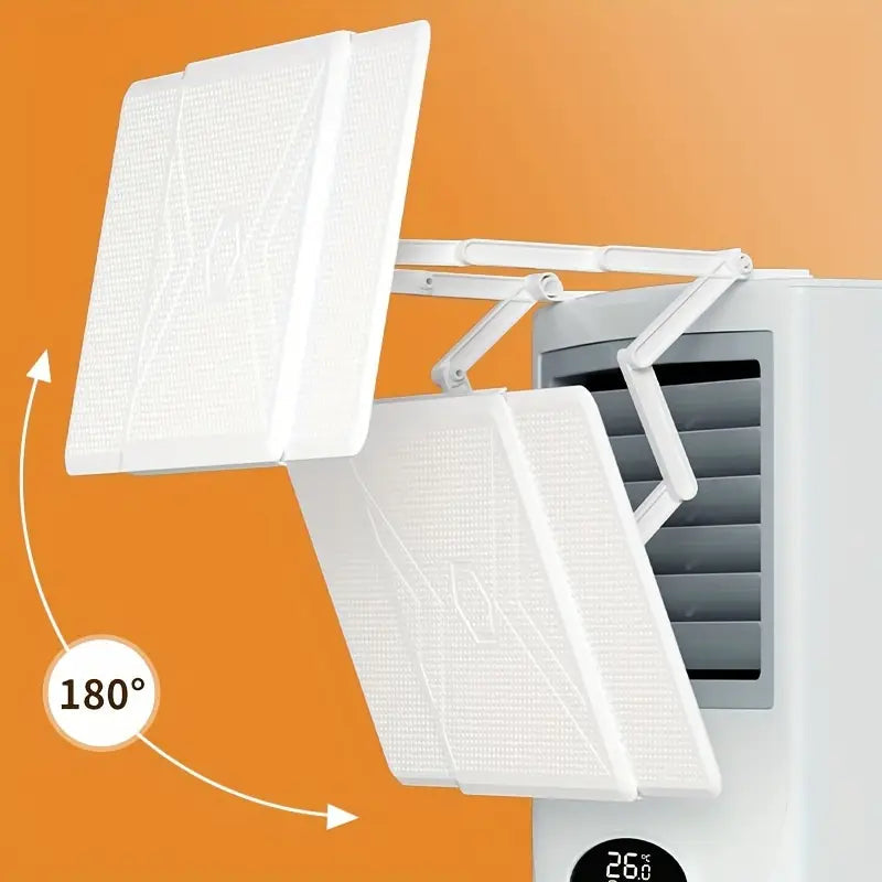 Adjustable AC Wind Deflector guide panel Scrollcart Qatar 