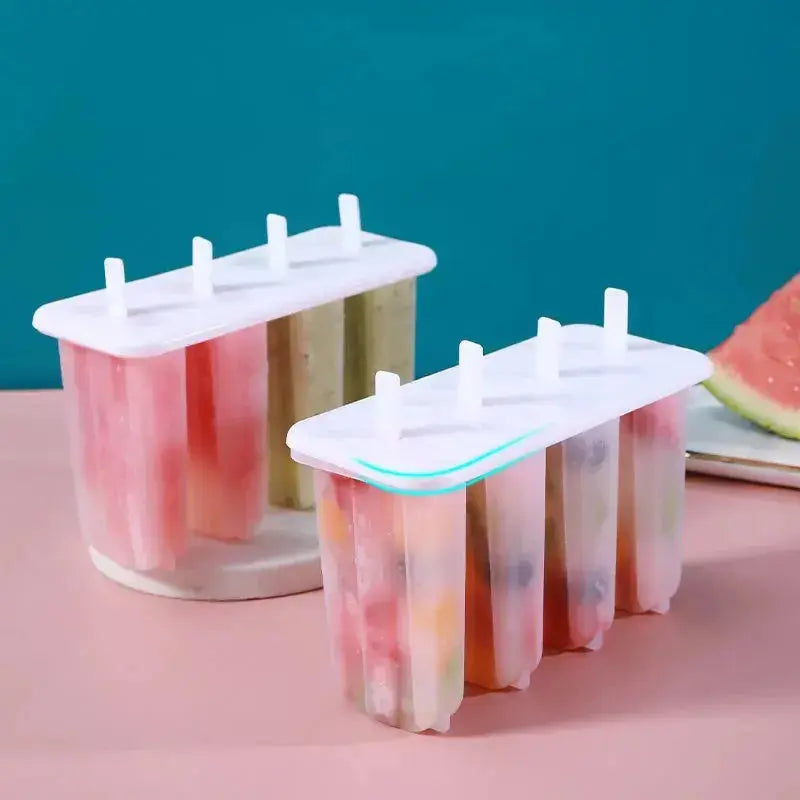 Reusable Popsicle Mold & Ice Cream Tray Scrollcart Qatar