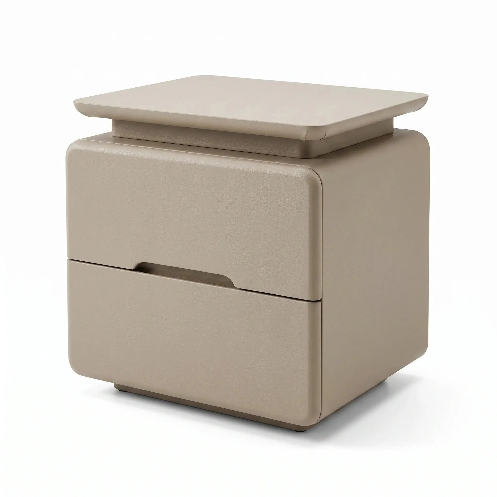 Elegant 2 Drawer Bedside Table with Storage Doha Qatar