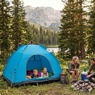 2 Person Camping Tent with Carry Bag- Outdoor Scrollcart Qatar 