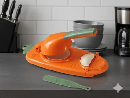 2-in-1 Dumpling Maker Mould – Easy Kitchen Dumpling Press Scrollcart Qatar 