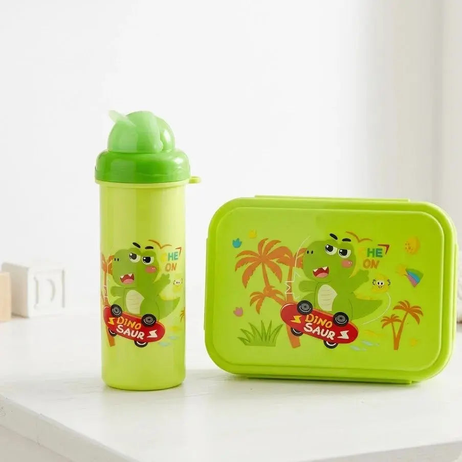 2-in-1 Kids School Lunch Box & Water Bottle Set Scrollcart Qatar 