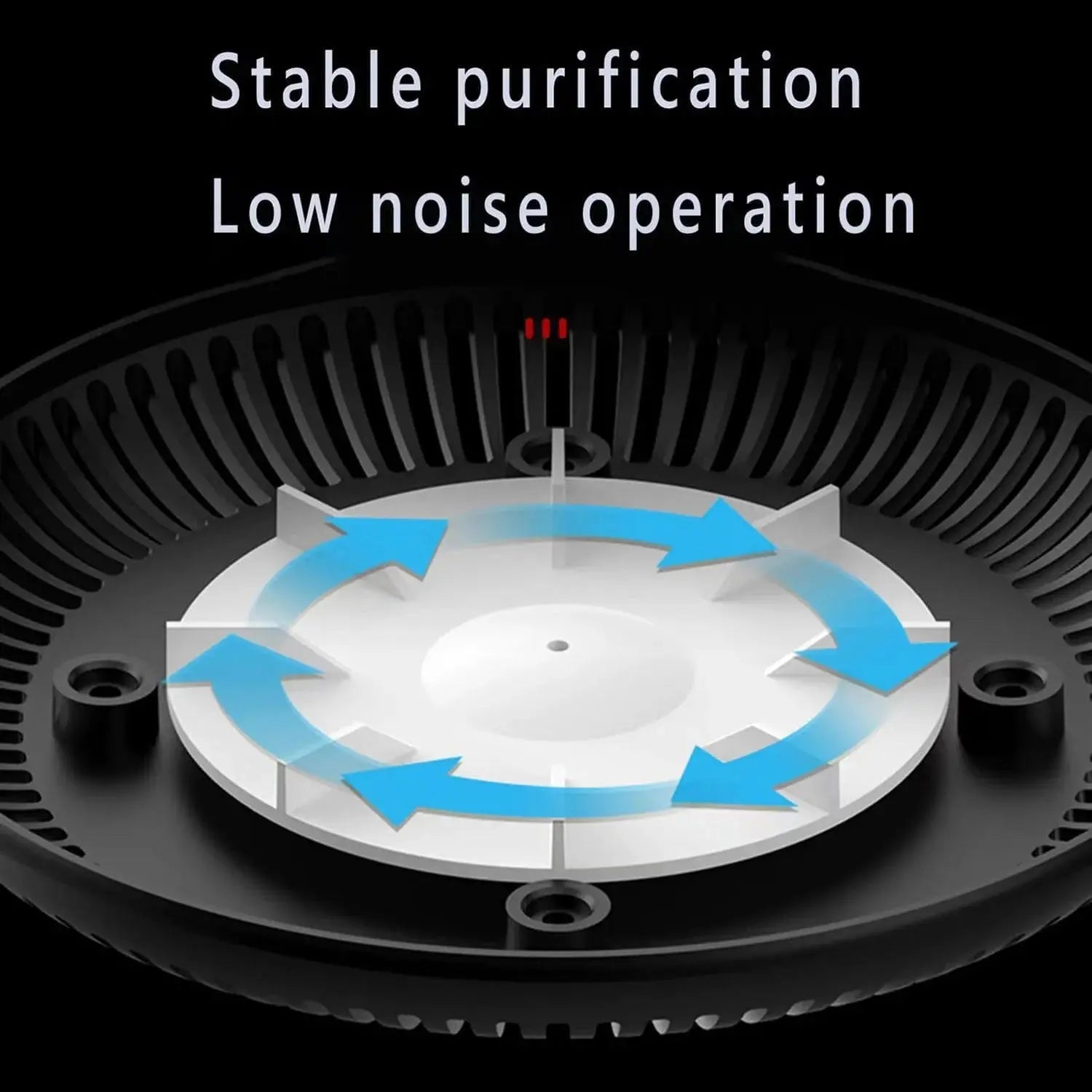 2-in-1 Smokeless Ashtray & Electronic Air Purifier Filter Scrollcart Qatar 