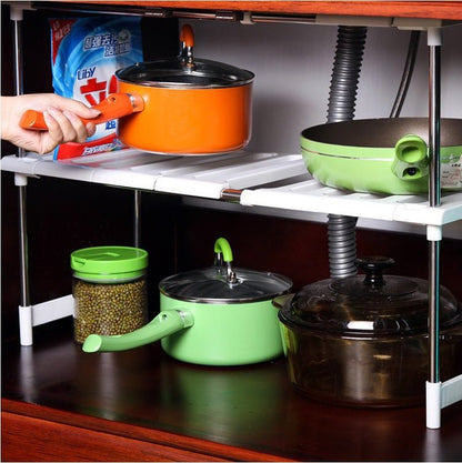 2 layer Storage Kitchen Rack Shelf Scrollcart Online Shopping Store