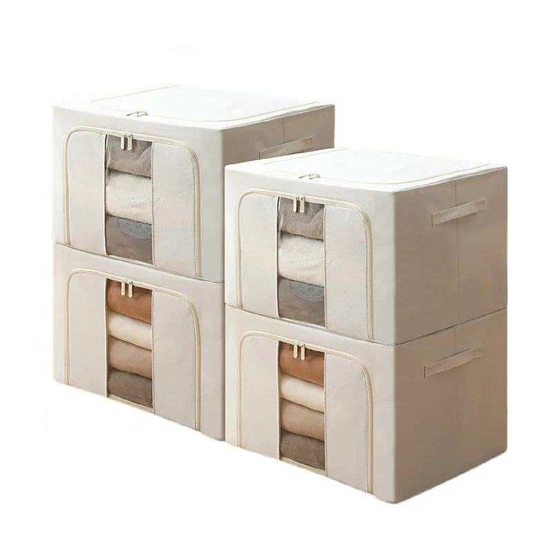 2 pcs High quality linen material cloth box Scrollcart Online Shopping Store