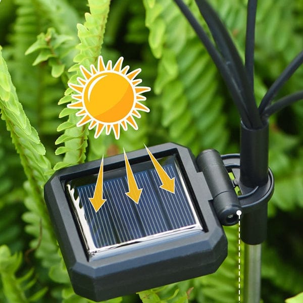 2 pcs LED Solar Lights Outdoor Waterproof Garden Decorative Lights Scrollcart Online Shopping Store