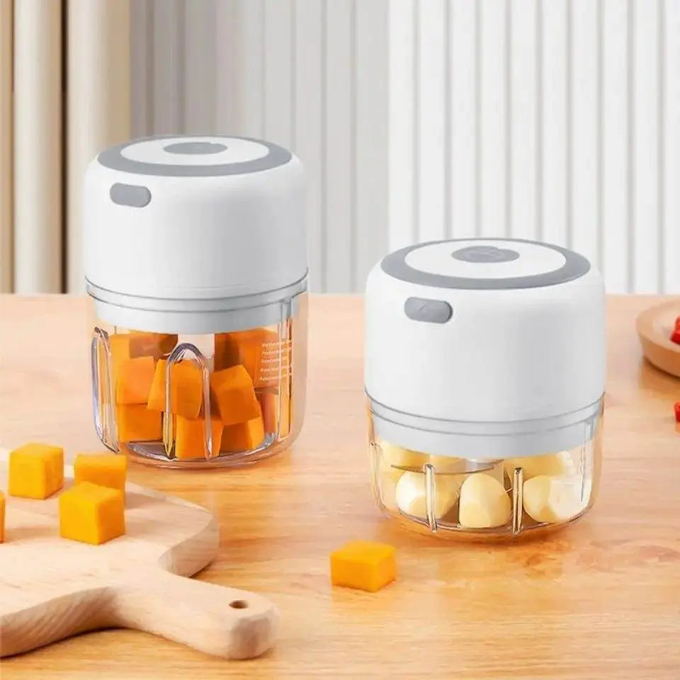 250 ml Mini Wireless Electric Garlic Chopper Durable Kitchen Tool Scrollcart Online Shopping Store