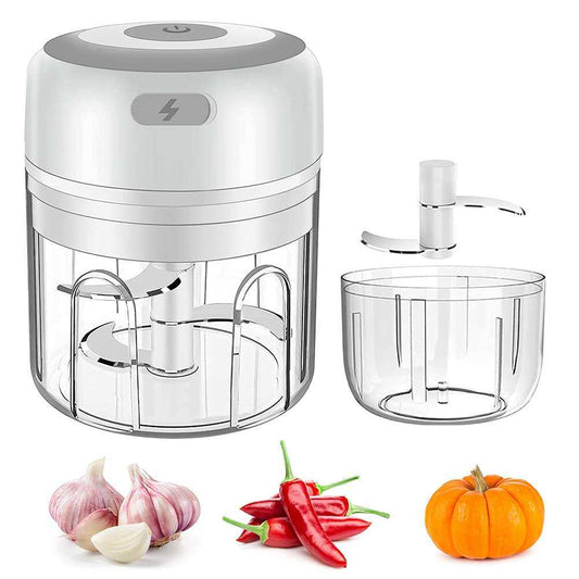 250 ml Mini Wireless Electric Garlic Chopper Durable Kitchen Tool Scrollcart Online Shopping Store