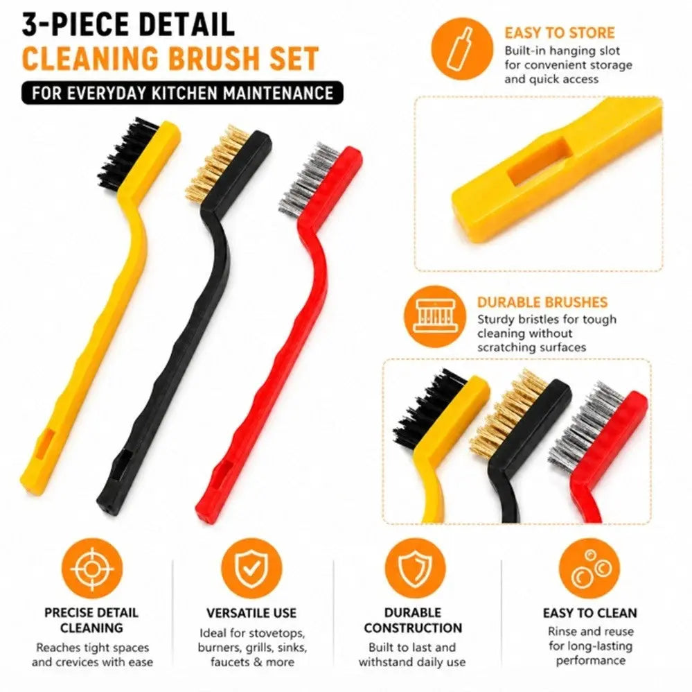 3 Gas Stove Cleaning Brush Set Price Doha Qatar