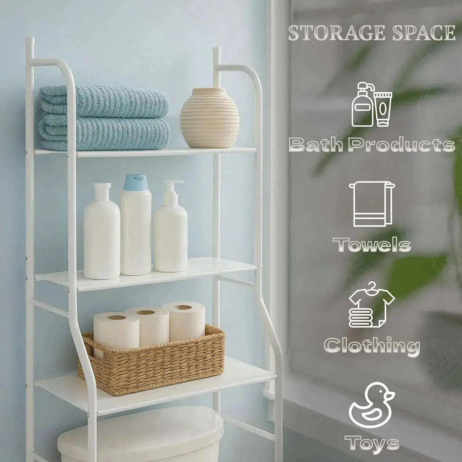 3 Layer Metal Storage Rack-Space Saving Organizer Doha Qatar