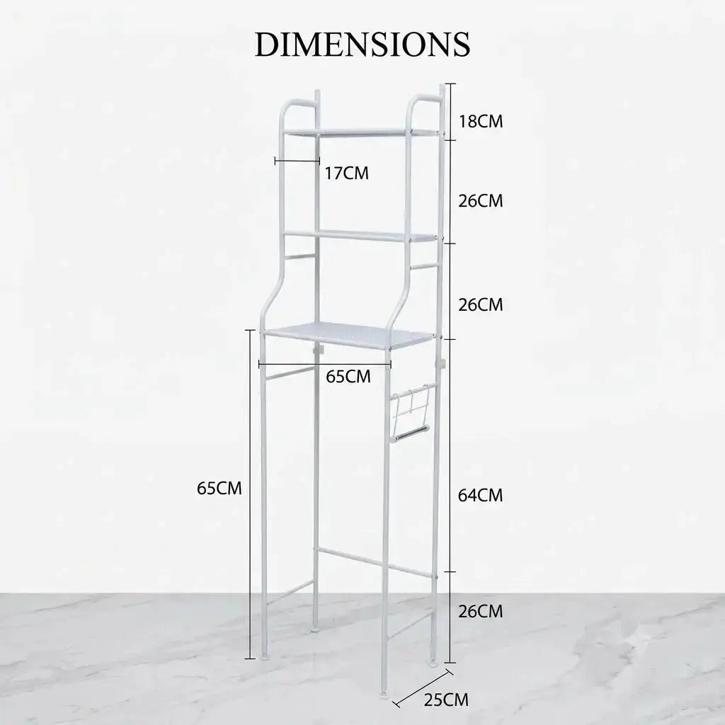 3 Layer Metal Storage Rack-Space Saving Organizer Doha Qatar