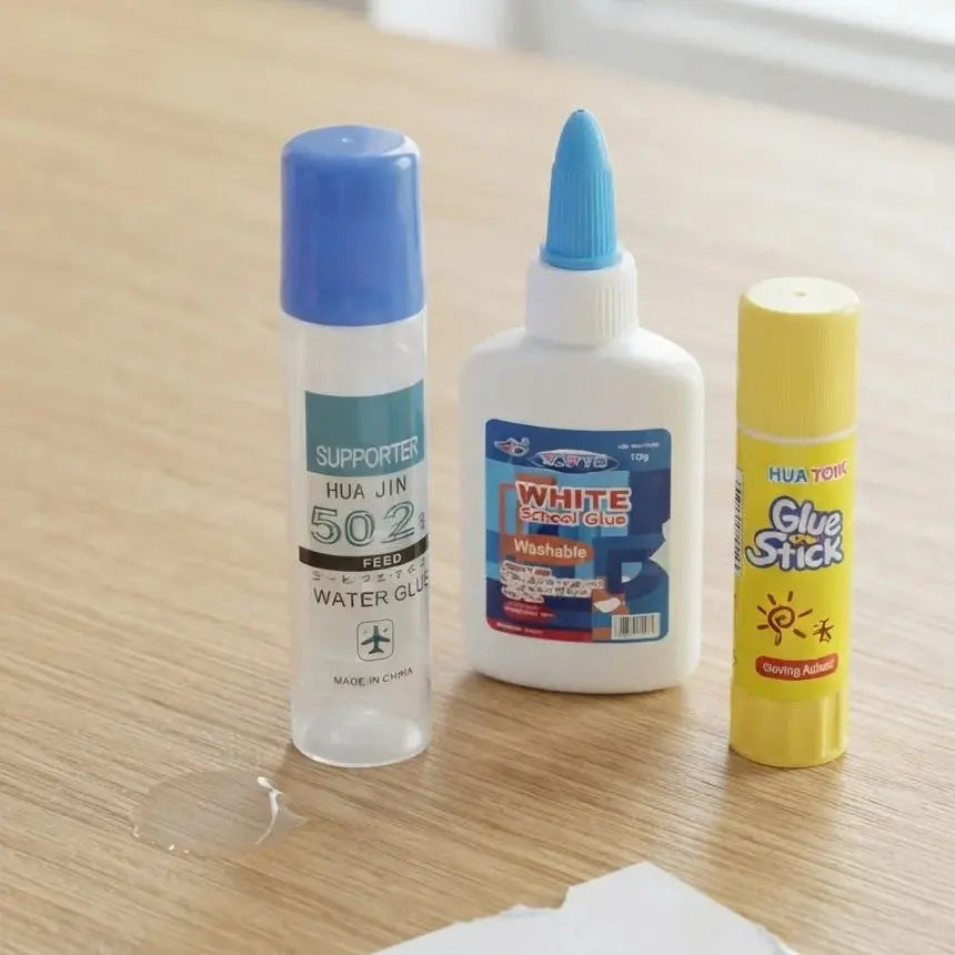 3-Piece School Glue Set – Liquid Glue & Glue Stick Scrollcart Qatar 