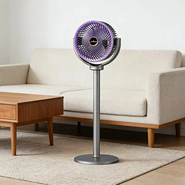 3-in-1 Adjustable Floor Fan - USB Rechargeable  Doha Qatar