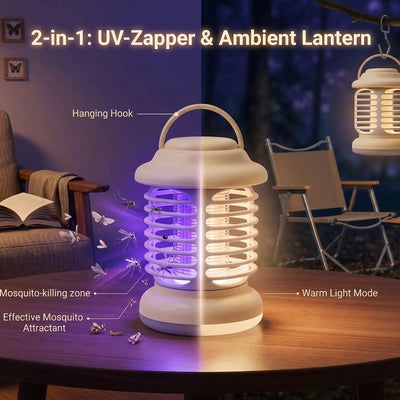 3-in-1 Electric Insect Killer & LED Night Light Scrollcart Qatar 