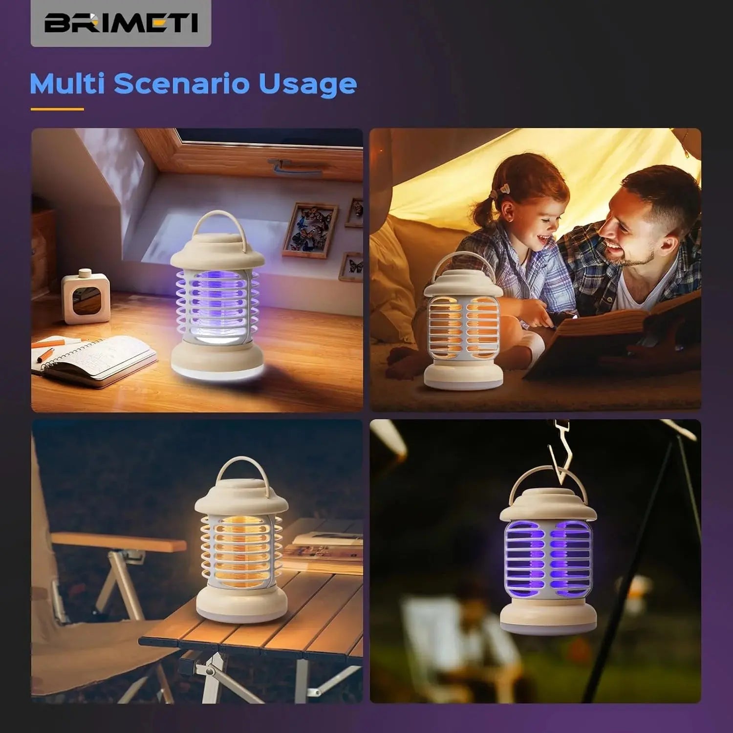 3-in-1 Electric Insect Killer & LED Night Light Scrollcart Qatar 