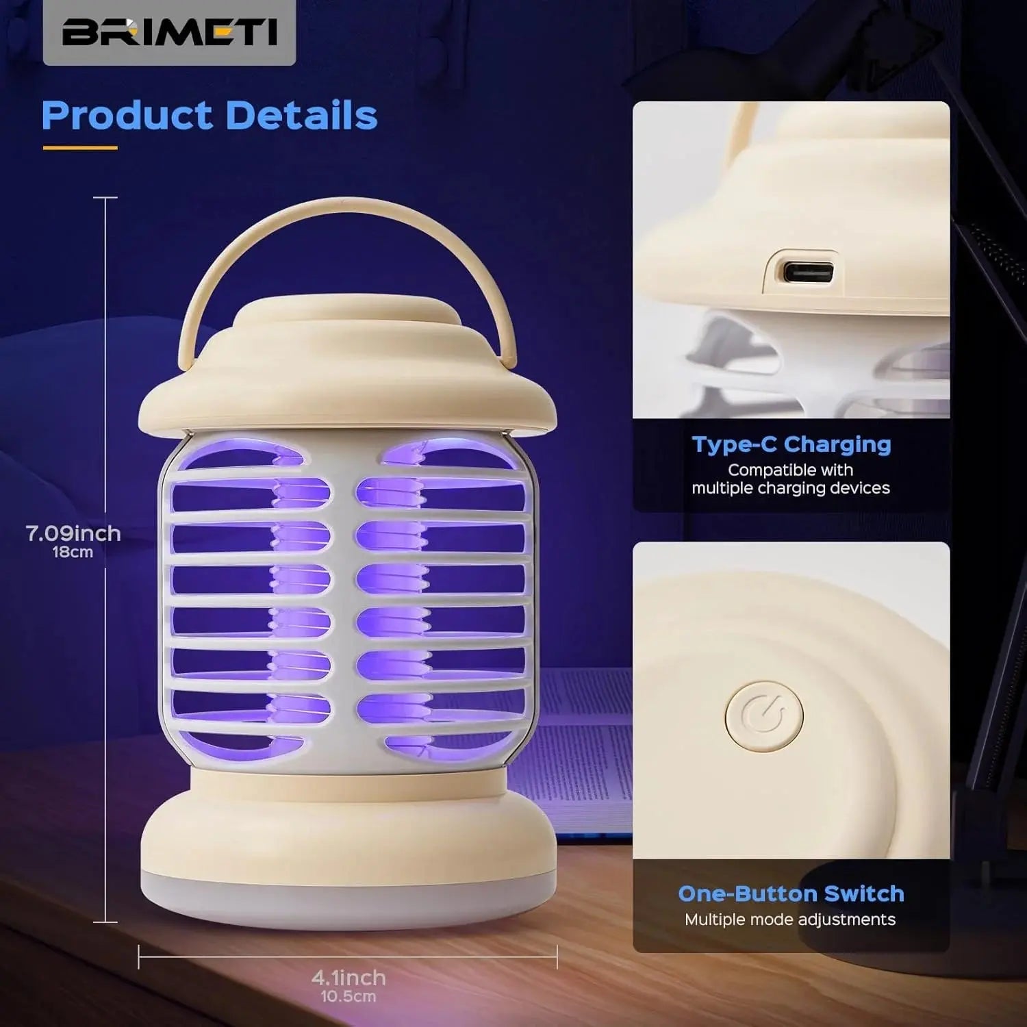 3-in-1 Electric Insect Killer & LED Night Light Scrollcart Qatar 