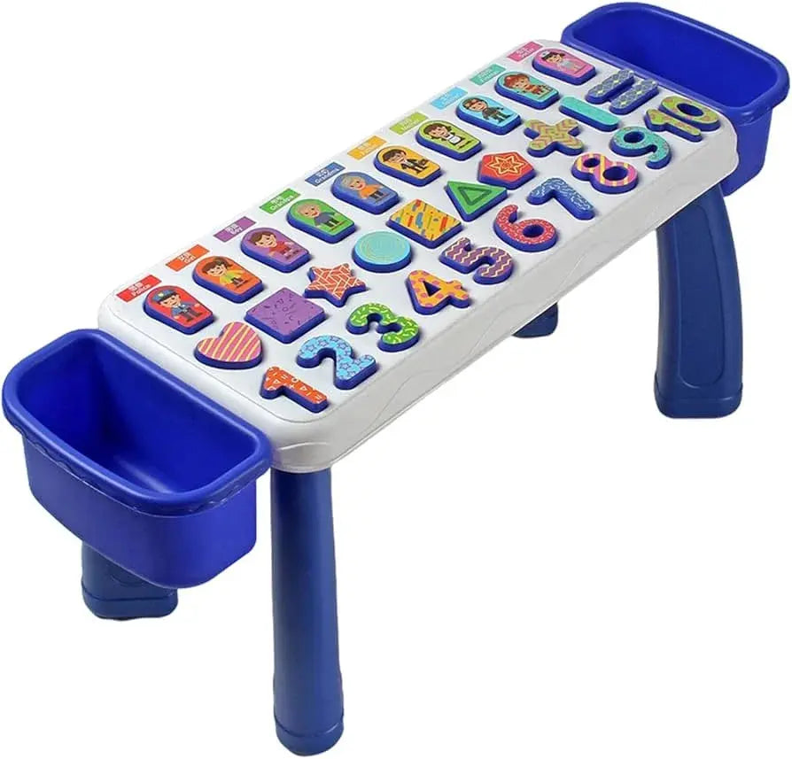 3 in 1 Kids Educational Learning Table Shape Counting Toy Scrollcart Qatar 