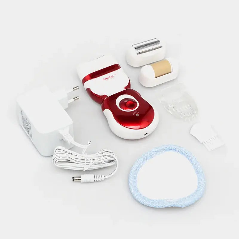 3 in 1 Shaver & Foot Filer Rechargeable Epilator for Women