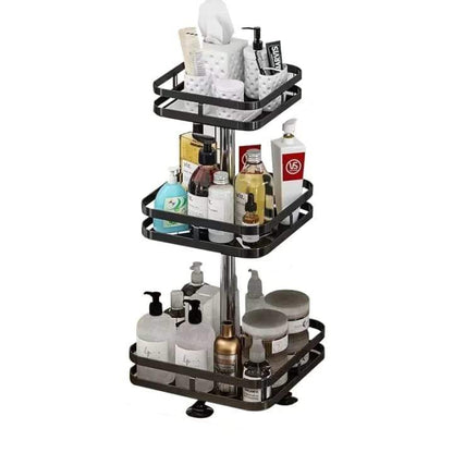 3 layer Adjustable Metal kitchen Organizing Spice Rack Scrollcart Online Shopping Store