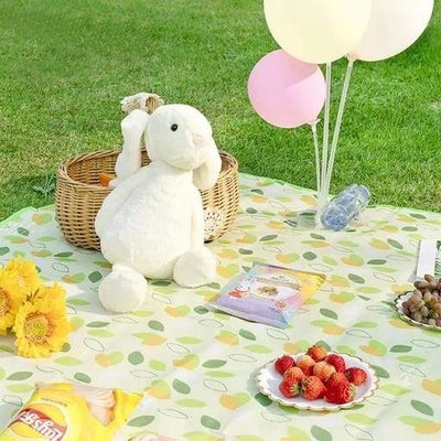 30L Insulated Green Picnic Basket +Green Mat Scrollcart Online Shopping Store