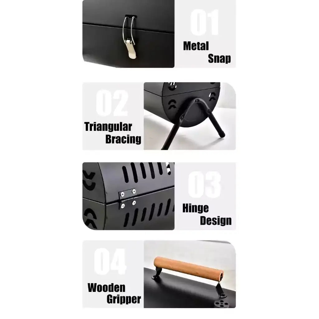 BBQ Grill Portable Charcoal Grill for Outdoor Cooking - Scrollcart Qatar