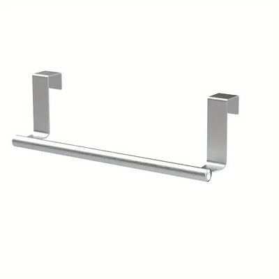 Over Door Towel Bar Rack – Stainless Steel Cabinet & Cupboard Hanger for Kitchen & Bathroom temu 