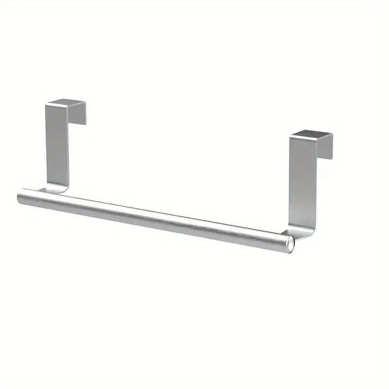 Over Door Towel Bar Rack – Stainless Steel Cabinet & Cupboard Hanger for Kitchen & Bathroom temu 