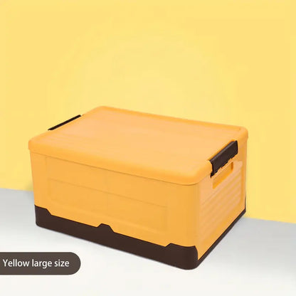Foldable Storage Box with Lid - Multi-funtional & Portable Scrollcart Qatar 