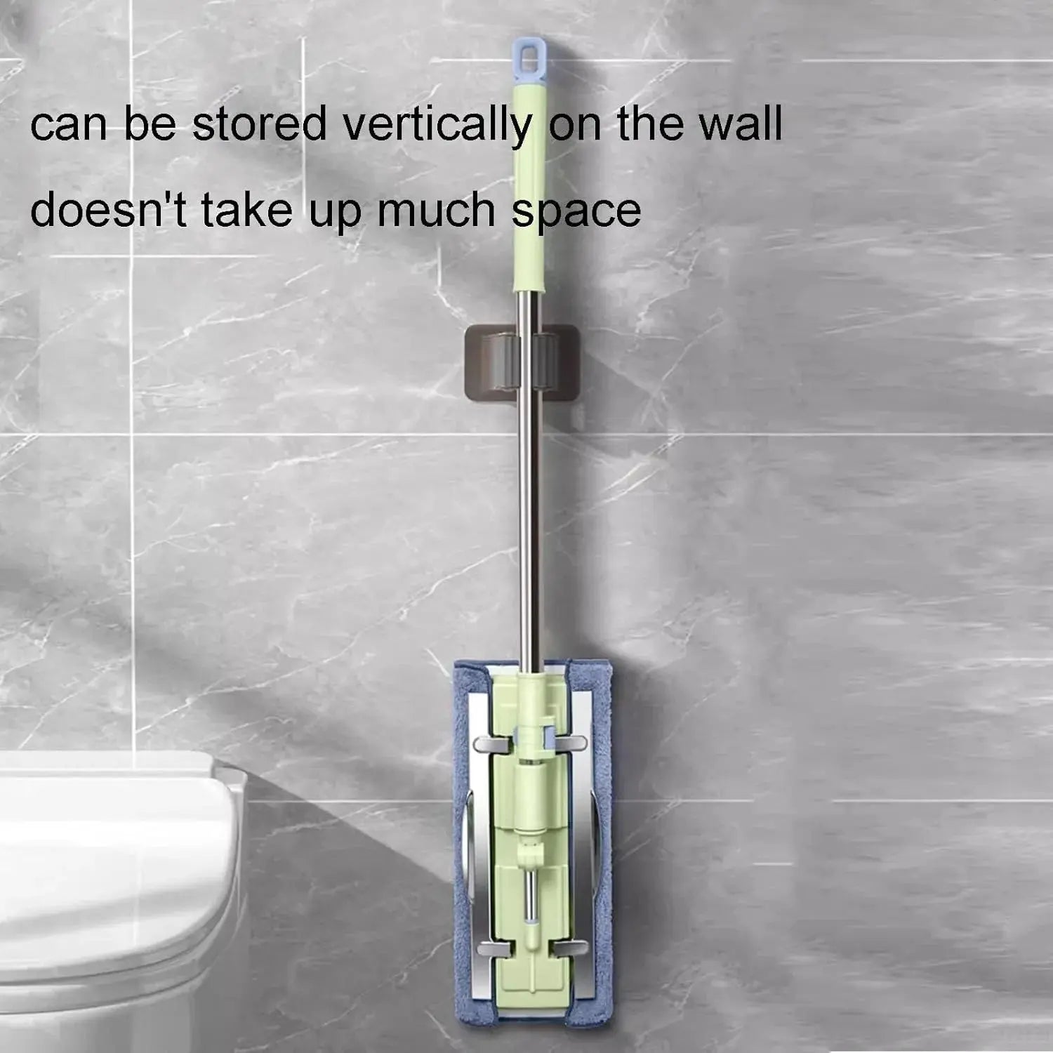 360° Telescopic Flat Mop – Microfiber Floor Cleaning Mop Scrollcart Qatar 