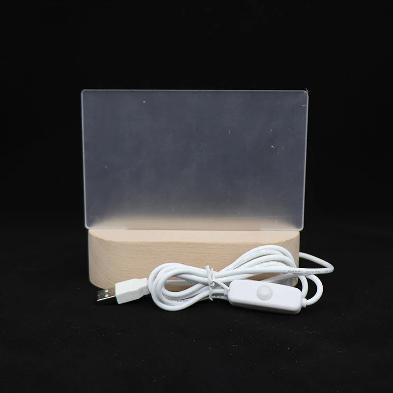 Buy 3D LED Night Light Decorative Lamp in Qatar!