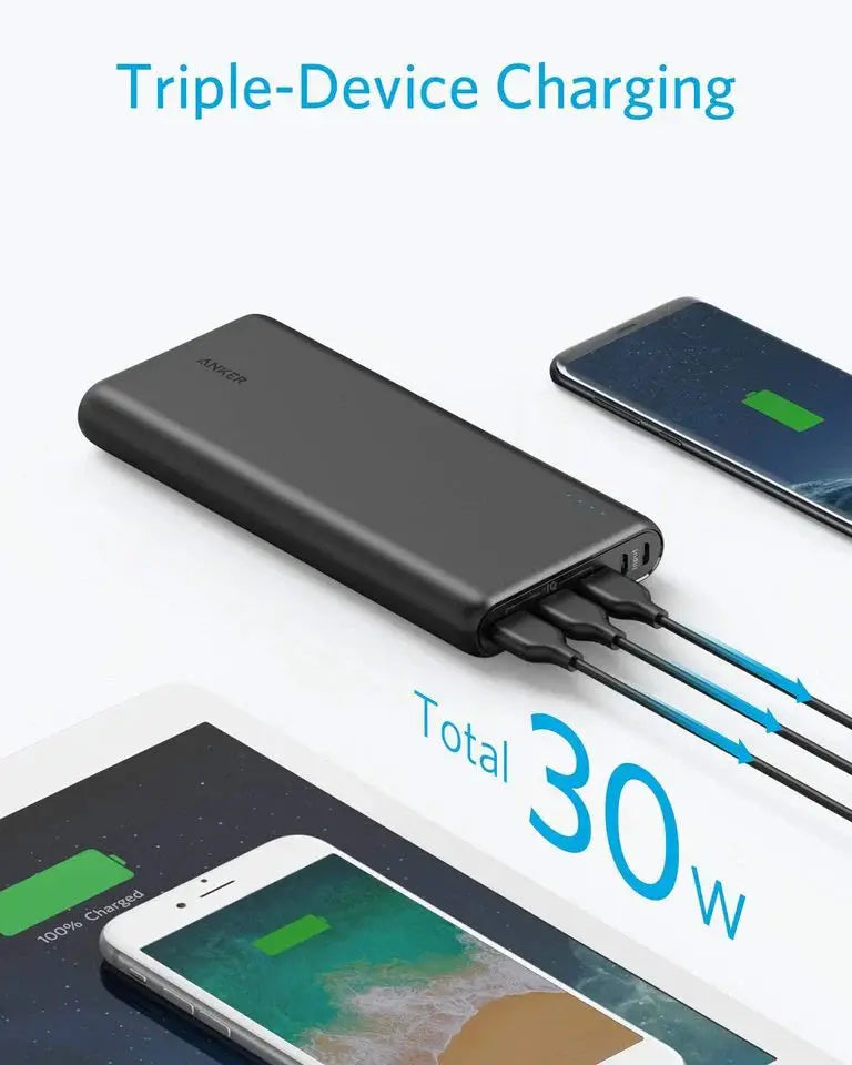 Anker 337 Power Bank (PowerCore 26K) | 26800mAh High-Capacity Portable Charger | A1277H11 marhaba 