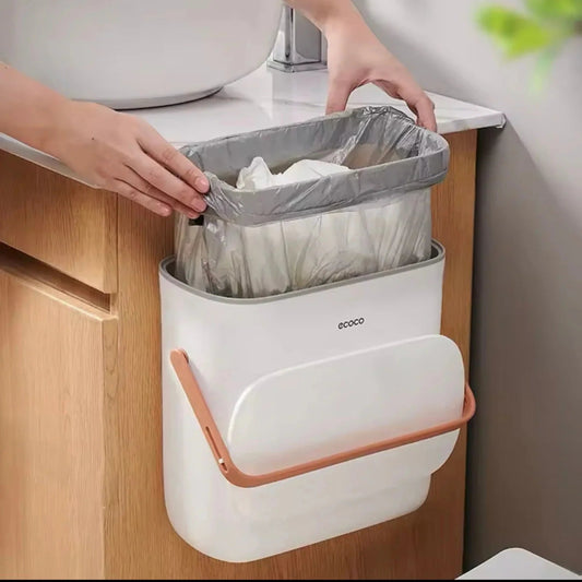 Ecoco 10 Liter Compact Trash Bin for Kitchen Scrollcart Qatar 
