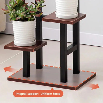 4-Tier Plant Stand & Flower Shelf – Indoor Garden Storage Rack for Balcony, Home & Office - Scrollcart Qatar