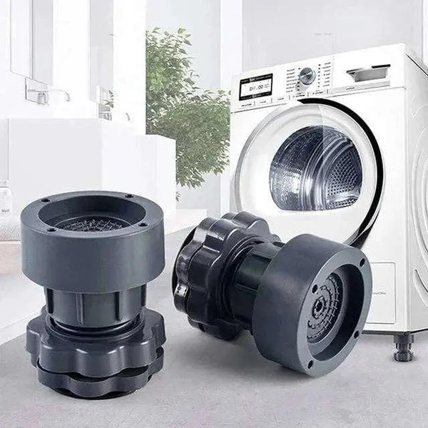 4 Pieces Height Adjustable Washing Machine Stand | Home Essential - Scrollcart Qatar