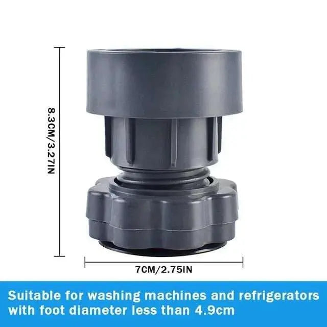 4 Pieces Height Adjustable Washing Machine Stand | Home Essential - Scrollcart Qatar