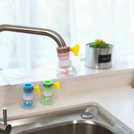 Expandable Kitchen Faucet water Filter Rotating Head Water Purifier Scrollcart Qatar 