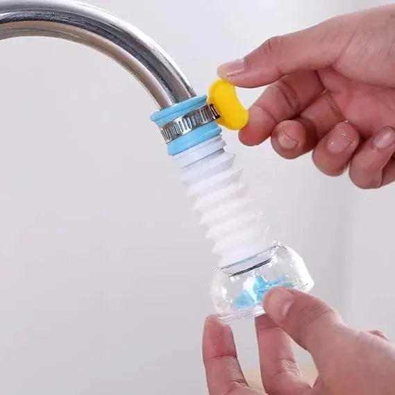 Expandable Kitchen Faucet water Filter Rotating Head Water Purifier Scrollcart Qatar 