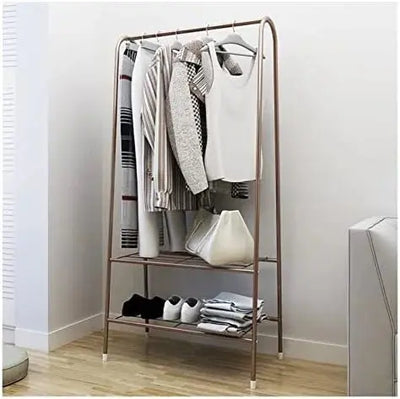 Heavy Duty Clothes Garment Rack with Shelves – Durable Steel, Space-Saving Storage Solution Scrollcart Qatar 